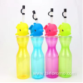 High quality plastic cup with straw